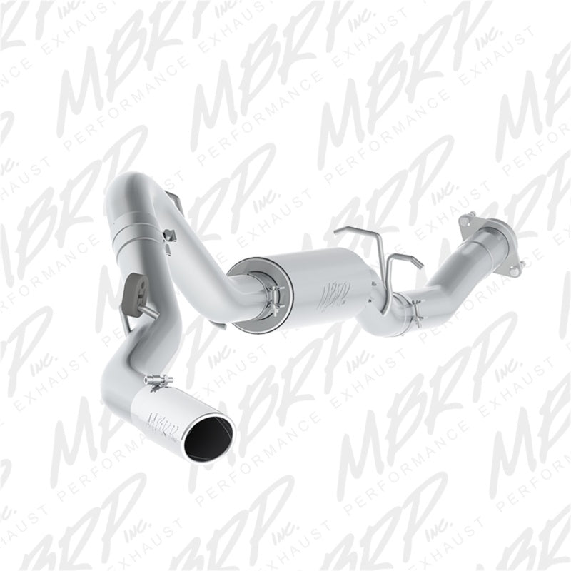 MBRP 07-10 Chevy/GMC 2500HD PU 6.0L V8 3.5in Salida de un solo lado T409 Cat Back Perf Escape