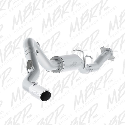 MBRP 07-10 Chevy/GMC 2500HD PU 6.0L V8 3.5in Salida de un solo lado T409 Cat Back Perf Escape
