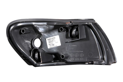 ANZO Luces de esquina 1993-1997 Toyota Corolla Euro Luces de esquina negras con reflector ámbar
