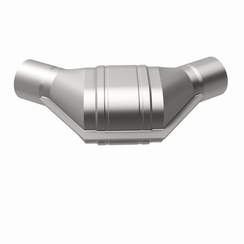 MagnaFlow Universal Catalytic Converter 2.00in Angled In/Out Frnt CA