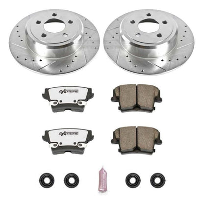 Power Stop 05-19 Chrysler 300 Trasero Z26 Street Warrior Kit de Freno