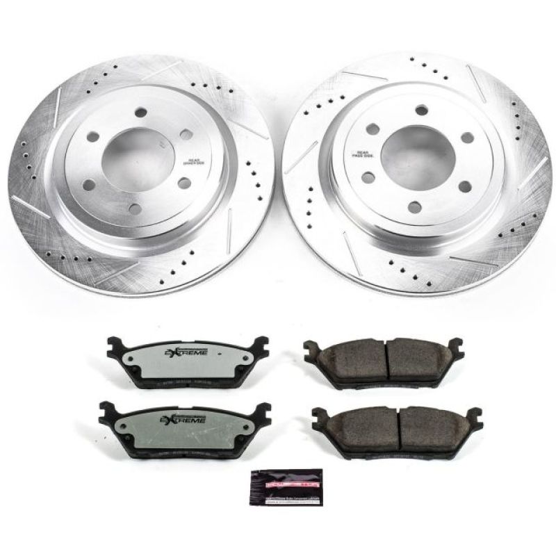 Power Stop 2018 Ford Expedition Rear Z36 Truck & Tow Brake Kit