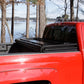 Lund 99-17 Ford F-250 Super Duty Styleside (6.8ft. Bed) Hard Fold Tonneau Cover - Black
