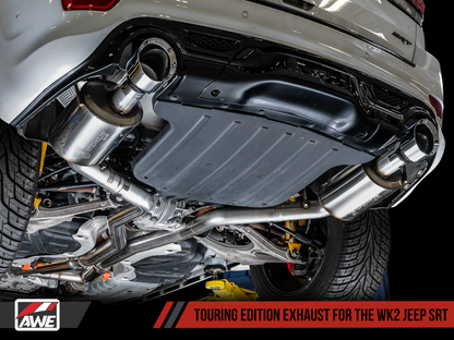 AWE Tuning 2020 Jeep Grand Cherokee SRT Touring Edition Escape - Puntas plateadas cromadas