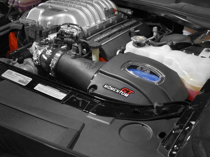 Sistema de admissão de ar aFe Momentum PRO 5R com filtro extra 2015 Dodge Challenger SRT Hellcat 6.2L (sc)