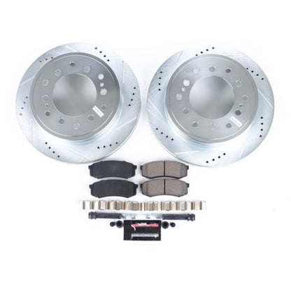 Power Stop 03-09 Lexus GX470 Trasero Z23 Evolution Sport Kit de freno