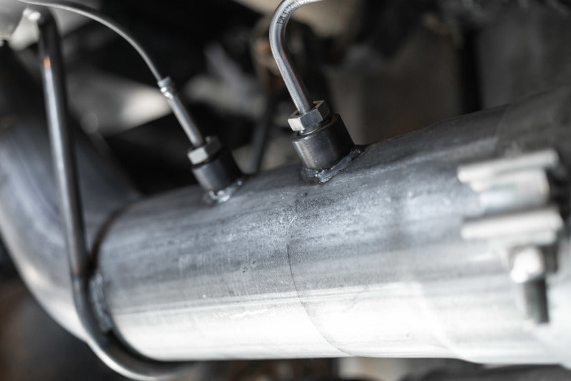 MBRP 2020+ GMC/Chevy 2500/3500 6.6L Duramax 4in Mand Bent Tubing AL-Ser Cat Back Single Side - Alumbre
