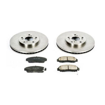 Kit de freio dianteiro Autospecialty Acura CL 01-03 Power Stop 01-03