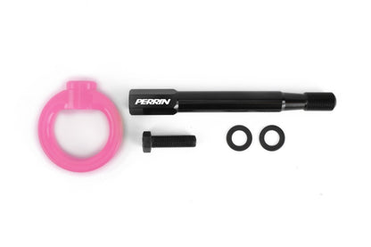 Perrin 2022+ BRZ/GR86 Kit de gancho de remolque (delantero) - Hyper Pink