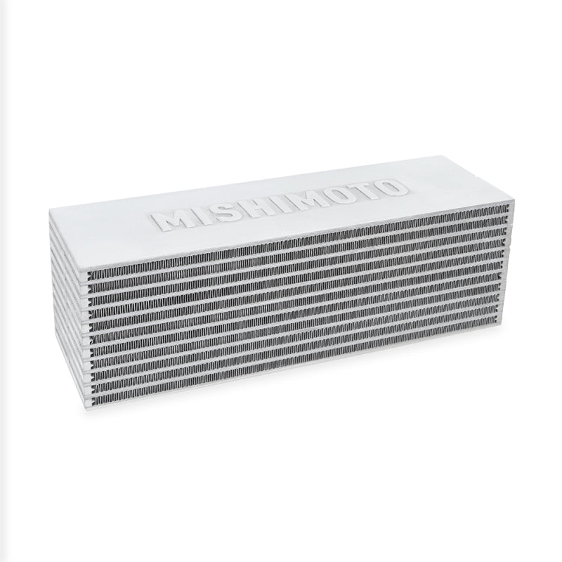Núcleo do intercooler universal ar-água Mishimoto - 11,7 pol./3,8 pol./3,8 pol.