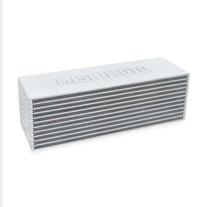 Núcleo do intercooler universal ar-água Mishimoto - 11,7 pol./3,8 pol./3,8 pol.