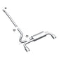 MagnaFlow Mini Countryman Salida trasera doble dividida Escape de rendimiento Cat-Back de acero inoxidable