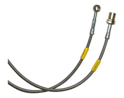 Linhas de freio de aço inoxidável Goodridge 94-97 Jeep Grand Cherokee (disco traseiro)