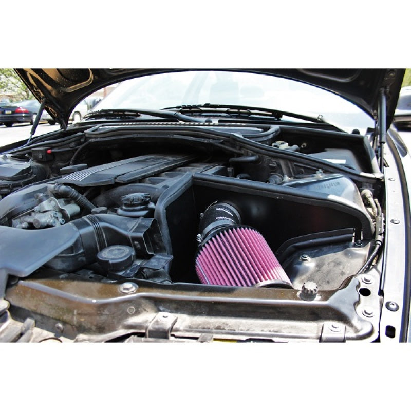 Mishimoto 99-05 BMW E46 323i/325i/328i Performance Kit de admisión de aire frío - Negro