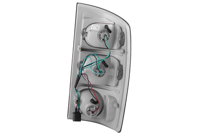 ANZO 2002-2005 Dodge Ram 1500 Luces traseras negras
