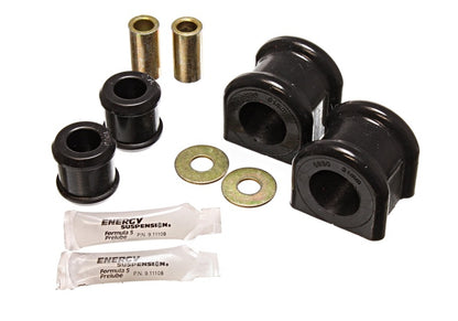 Energy Suspension 07-11 Jeep Wrangler JK Black Front 31mm Barra estabilizadora e conjunto de buchas Endlink