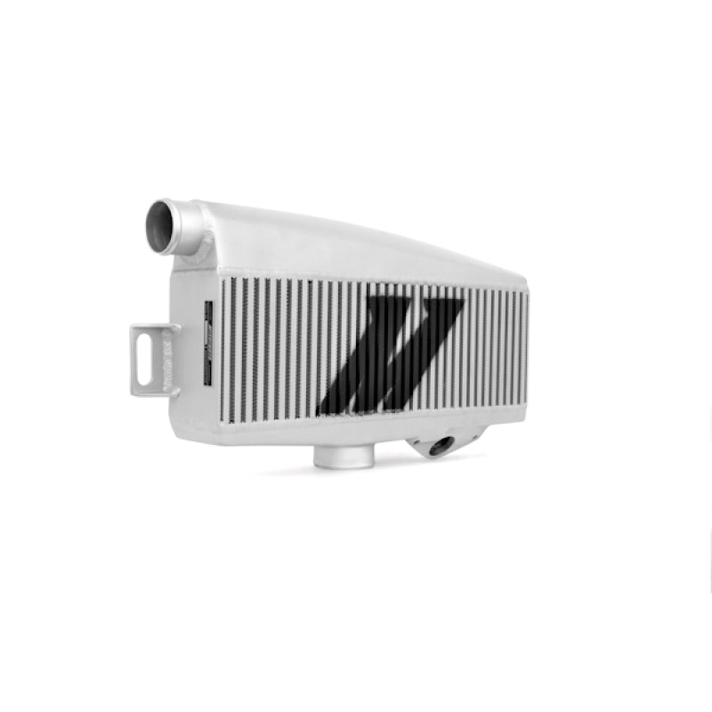 Mishimoto Subaru 02-07 WRX/04-07 STi Kit de intercooler de montagem superior - Mangueiras pretas e prateadas revestidas a pó