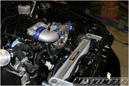 Radiador de aluminio manual Mishimoto 05+ Ford Mustang