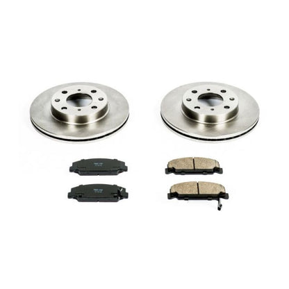 Power Stop 90-00 Honda Civic Delantero Autospecialty Juego de frenos