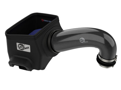 aFe 19-20 Dodge RAM 1500 5.7L Track Series Sistema de admisión de aire frío de fibra de carbono con filtro Pro 5R