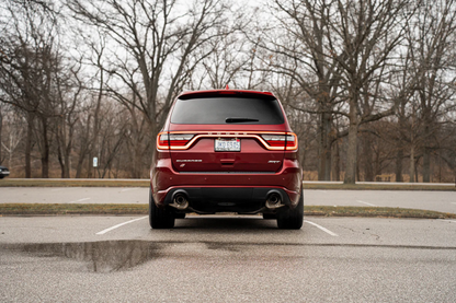 Corsa 2018-2025 Dodge Durango SRT 392 Cat-Back 2.75in Dual Rear Exit Xtreme 4.5in Black PVD Tips