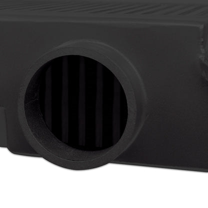 Mishimoto Subaru 08-15 WRX STi Kit de intercooler de montaje superior - Mangueras negras y rojas con recubrimiento de polvo
