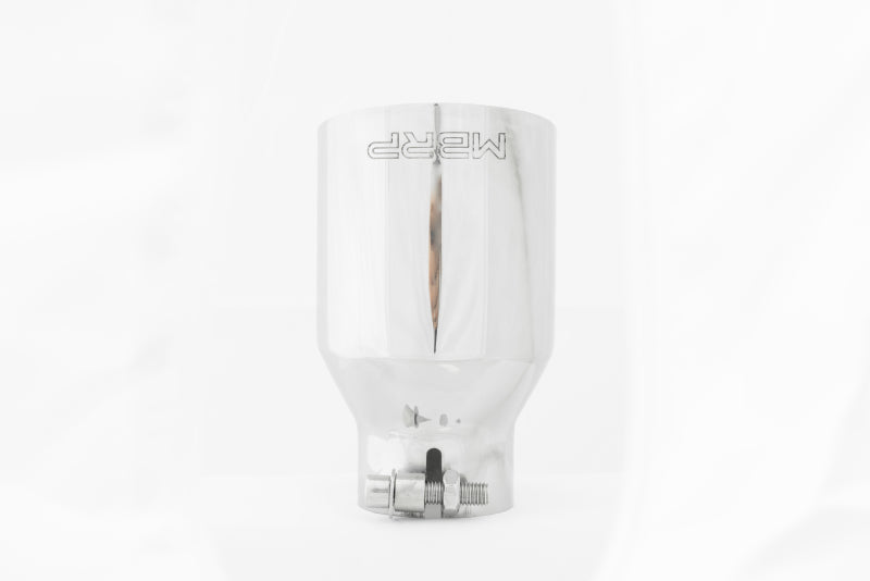 MBRP Universal T304 SS Punta 4in OD/2.5in Inlet/6.5in L