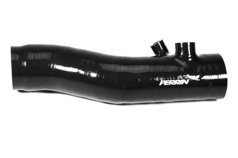 PERRIN 22-26 Subaru WRX / 20-25 LGT & OBXT Turbo Inlet Hose w/Turbo Adapter Flange (Long) - Black