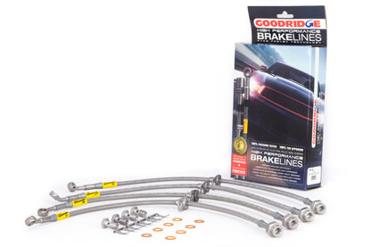 Goodridge 03+ Honda Accord con líneas de freno de disco trasero
