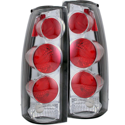 ANZO 1999-2000 Cadillac Escalade Lanternas traseiras Smoke estilo 3D