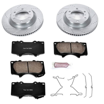 Power Stop 10-19 Lexus GX460 Kit de freno delantero Z23 Evolution Sport