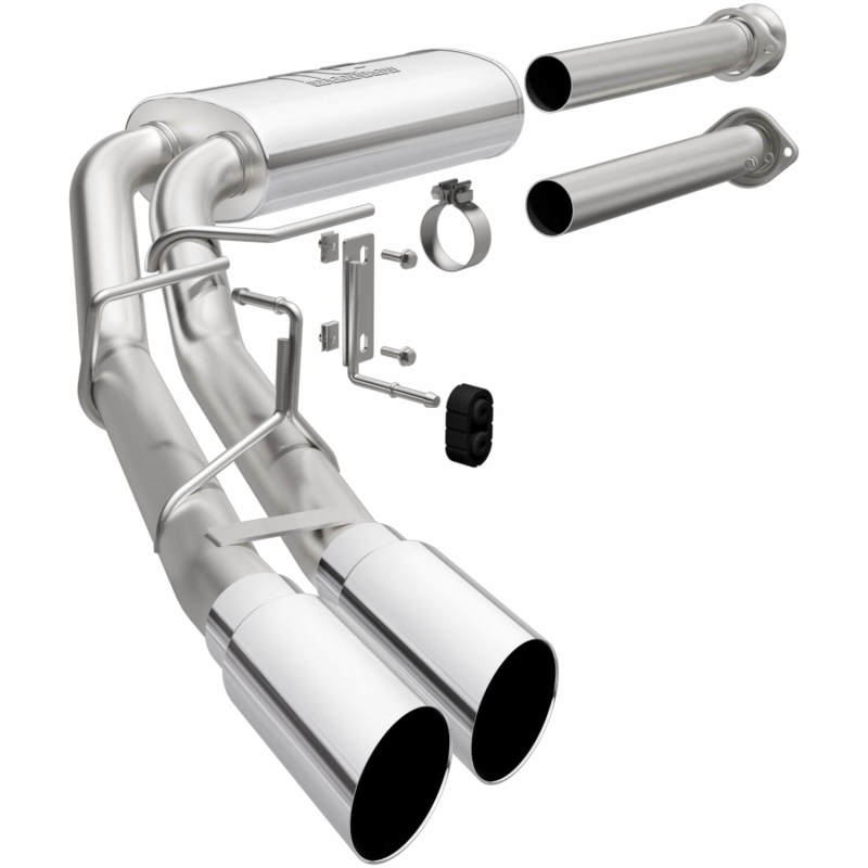 Magnaflow 15-21 Ford F-150 Street Series Cat-Back Performance Sistema de escape - Salida lateral pulida