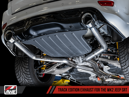 Escape AWE Tuning 2020 Jeep Grand Cherokee SRT Track Edition - Chrome Silver Tips