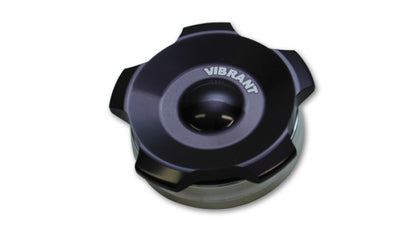 Batentes de solda de alumínio OD vibrantes de 2,75 pol. com tampa rosqueada de alumínio preto anodizado (incl. O-Ring)