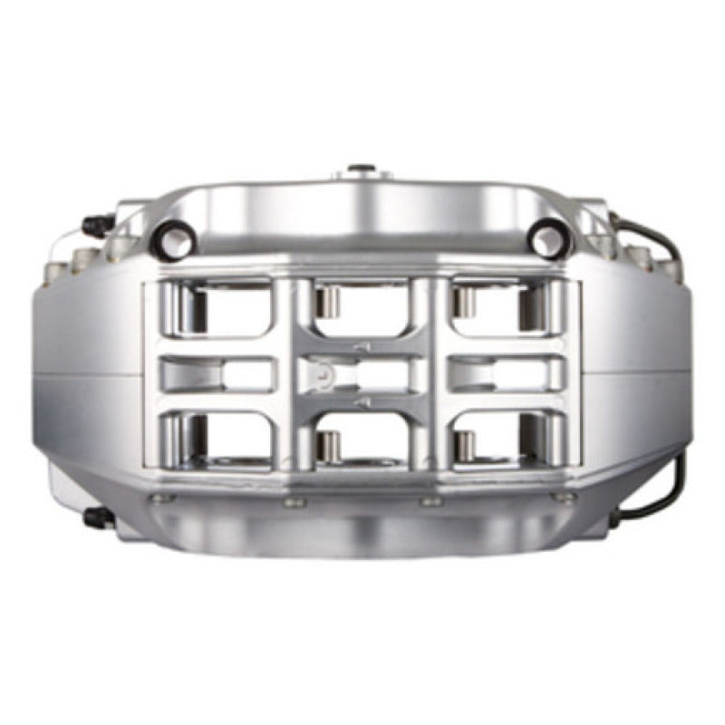 StopTech 06-10 BMW M5 E60 Front BBK w/Silver ST-60 Calipers Drilled 380x35 Rotor Pads and SS Lines