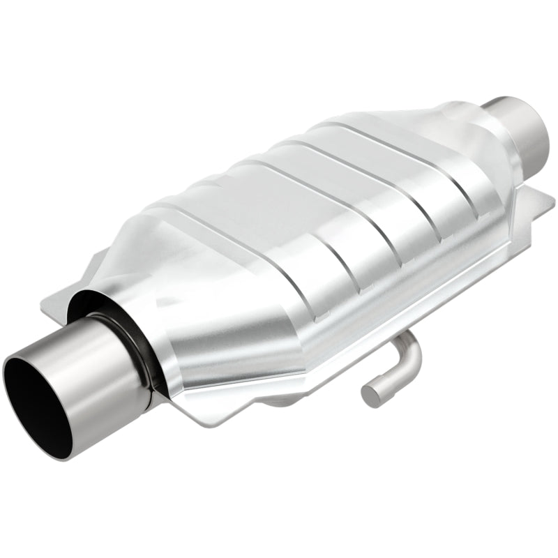 MagnaFlow Universal Catalytic Converter 2.25in Inlet 2.25in Outlet 16in Length 6.375in Width