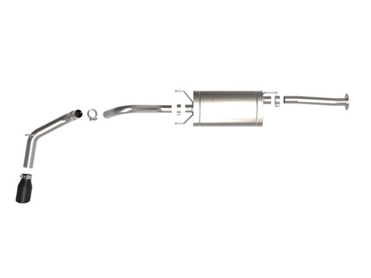 aFe 16-22 Toyota Tacoma Apollo GT Serie 2.5in. - 3 en. Sistema de escape Cat-Back 409 SS con punta negra