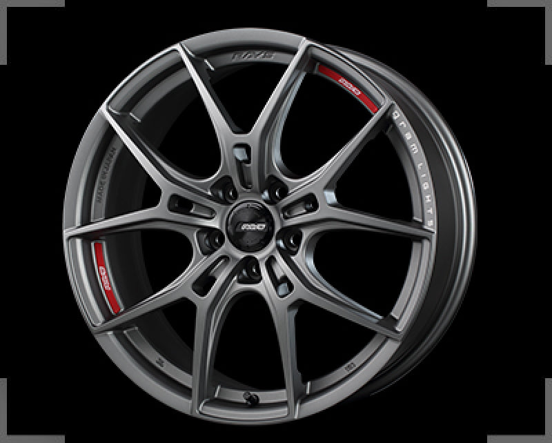 Gram Lights 57FXZ Overseas 18x8.5 +45 5x114.3 Matte Graphite w/Machining Wheel