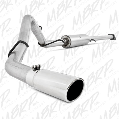 MBRP 2007-2008 Chev/GMC 1500 (próxima generación) CC EC 66 cama 4.8/5.3L Cat Back Single Side
