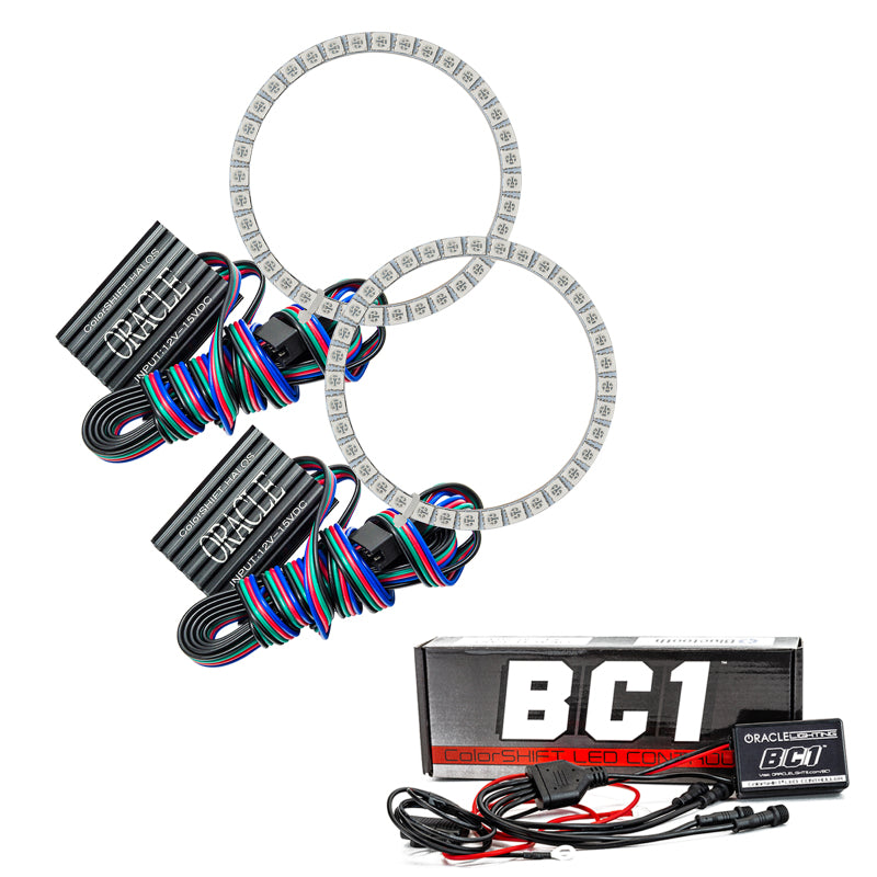 Oracle Nissan 300 ZX 91-96 Halo Kit - ColorSHIFT w/ BC1 Controller