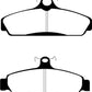 EBC 83-87 Chevrolet Corvette (C4) 5.7 Greenstuff Front Brake Pads