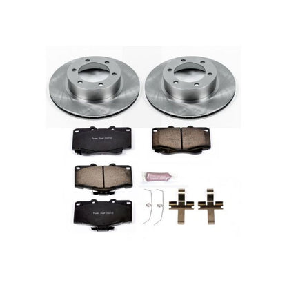 Power Stop 95-02 Toyota 4Runner Juego de frenos delanteros especiales para automóviles