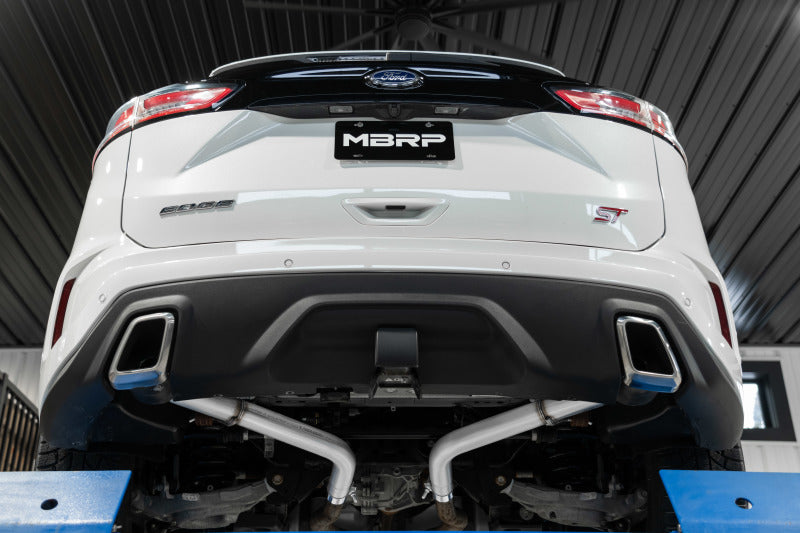 MBRP 19-22 Ford Edge ST 2.5in Eje de salida trasera doble 304 SS Sistema de escape