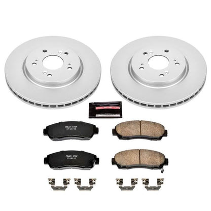 Power Stop 07-12 Acura RDX Front Z17 Evolution Geomet Kit de freno revestido