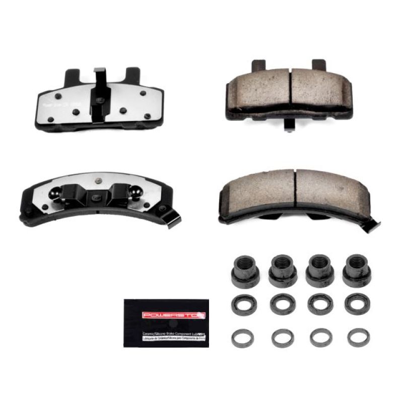 Power Stop 1993 Cadillac 60 Special Front Z36 Truck &amp; Tow Pastillas de freno con hardware