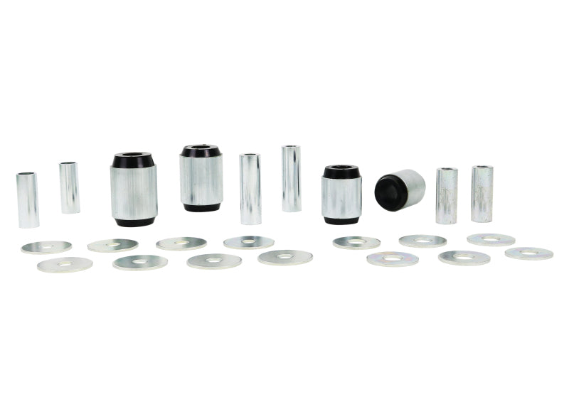 Whiteline Plus 02-09 Lexus GX470 / 06+ Toyota FJ Cruiser Fr C/A - Lwr Kit de bucha interna dianteira e traseira