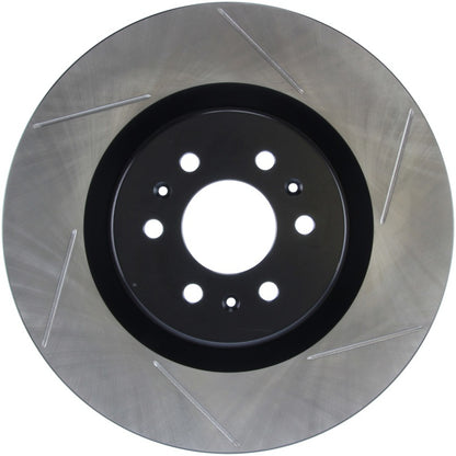 StopTech Power Slot 06-10 Cadillac Seville STS/SLS / 04-07 CTS V Front Left Slotted Rotor