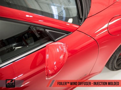 Difusor de vento AWE Tuning Foiler para Porsche 991/981/718