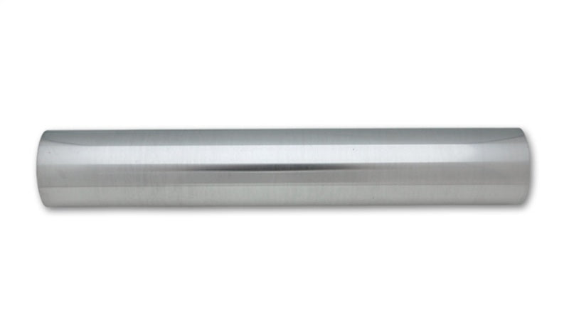 Tubo de aluminio universal vibrante de 4 pulgadas de diámetro externo (tubo recto de 18 pulgadas de largo) - Pulido