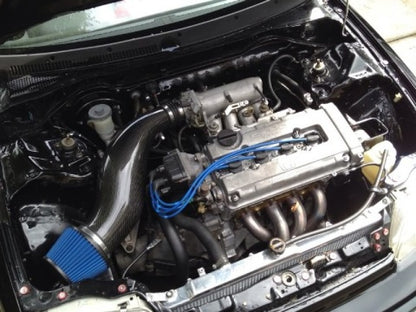 Radiador de aluminio manual Mishimoto 88-91 Honda CRX